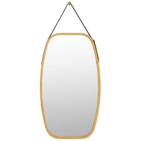 30.5 Inch Bamboo Wall Mounted Bathroom Mirror