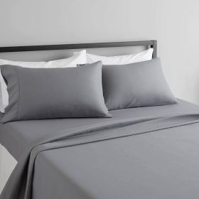 Full size Silver Grey 100-Percent Egyptian Cotton 1000 Thread Count Sheet Set