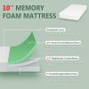 Full size 10-inch Thick Medium Firm Cool Gel Memory Foam Mattress