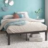 Full size Modern 16-inch Heavy Steel Metal Platform Bed Frame