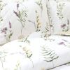 Full/Queen Scallop Edge Floral Lightweight 3 Piece Quilt Set