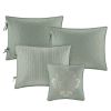 6-Piece Country Cottage Quilted Seafoam Green Reversible Daybed Cover Set