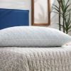 Set of 2 - Shredded Memory Foam Bed Pillows with 2 Pillowcases - Queen size