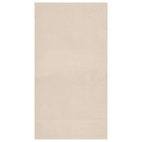 Shaggy Rug Beige 4'x6' Polyester