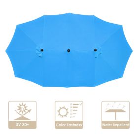 14FT Double Sided Umbrella Cover Replacement