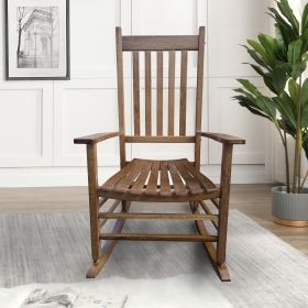 BALCONY PORCH ADULT ROCKING CHAIR Brown