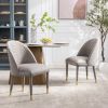 COOLMORE Accent Chair ,leisure single chair with Solid wood foot,2PC/SET