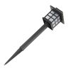 8pcs White LED Solar Lantern Torch Light Garden Landscape Lighting