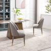 COOLMORE Accent Chair ,leisure single chair with Solid wood foot,2PC/SET