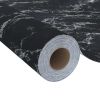 Self-adhesive Furniture Film Black Stone 196.9"x35.4" PVC