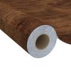 Self-adhesive Furniture Film Dark Oak 196.9"x35.4" PVC