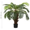 Artificial Cycas Palm with Pot 35.4" Green