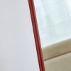 The 4th generation floor standing full-length mirror. wall mirror, bathroom makeup mirror, bedroom foyer, clothing store, wall mounted. 65 "* 23.2"