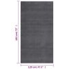 Shaggy Rug Anthracite 4'x6' Polyester