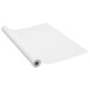 Self-adhesive Furniture Film White 196.9"x35.4" PVC