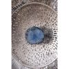 Silver Textured Oversized Disc, Wall Decor for Living Room Bedrrom Entryway Office, Set of 3