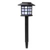 8pcs White LED Solar Lantern Torch Light Garden Landscape Lighting