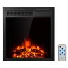 22.5 Inch Electric Fireplace Insert Freestanding and Recessed Heater