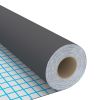 Self-adhesive Furniture Film Gray 196.9"x35.4" PVC